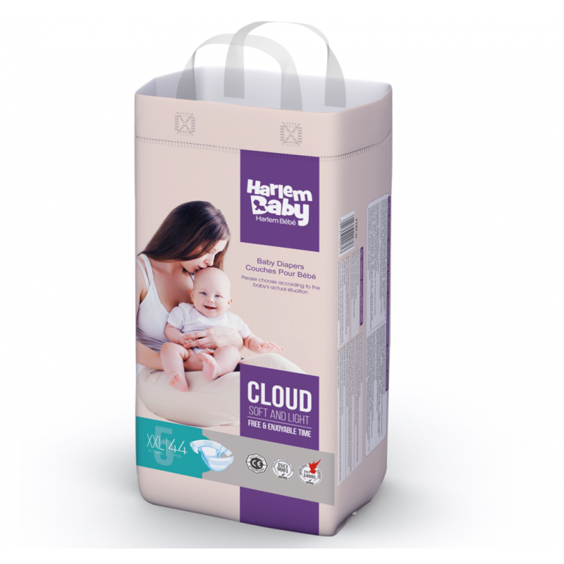 Couche bébé + 15 KG taille XXL 44 pièces